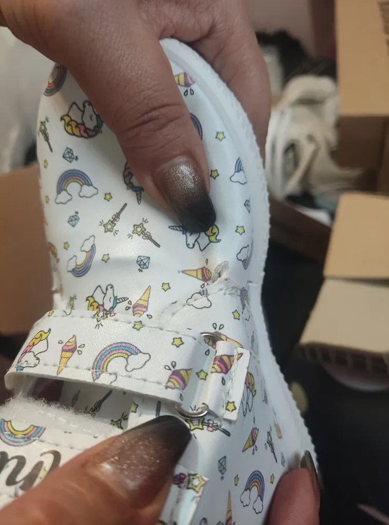 نیم بوت دخترانه مدل یونیکورن PK.3676