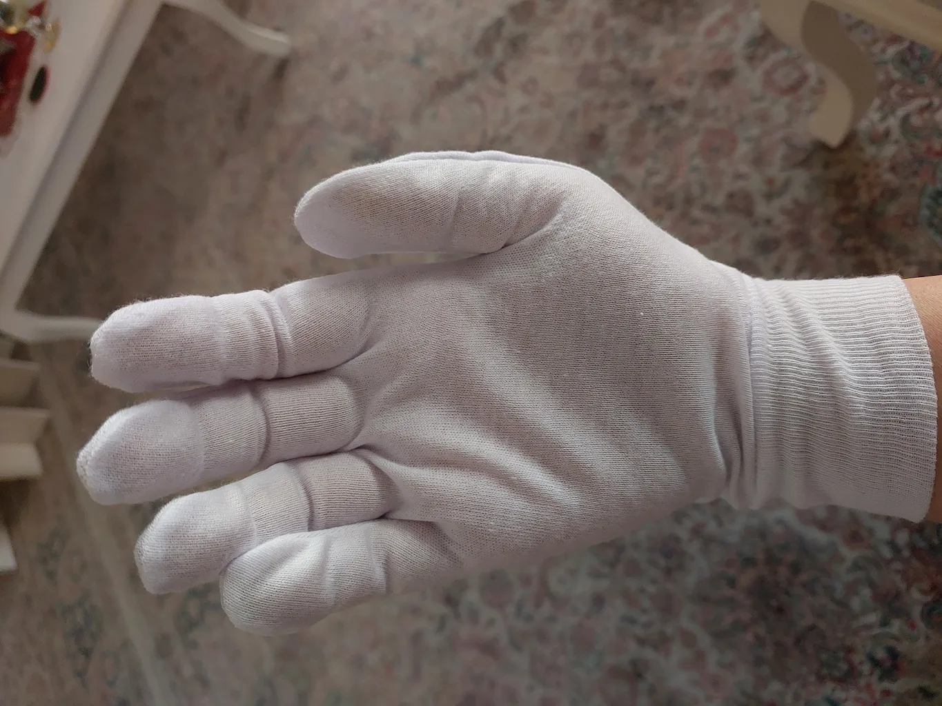 دستکش زنانه باتیست مدل نخی ضد حساسیت