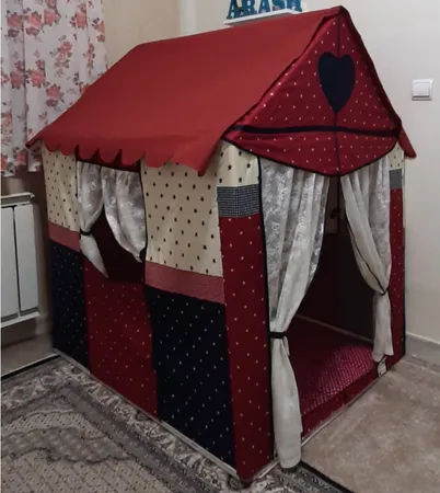 چادر بازی کودک مدل ستاره باران