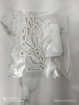 گیره چوب پرده مدل A-20 بسته 20 عددی