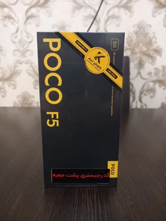 گوشی موبایل شیائومی مدل Poco F5 5G دو سیم کارت ظرفیت 256 گیگابایت و رم 12 گیگابایت - گلوبال