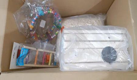 لانه پرنده مدل عروس هلندی درب کشویی طرح چوبی