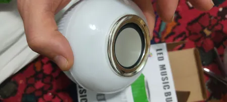 لامپ هوشمند و اسپیکر بلوتوثی مدل led music blub کد HB-61