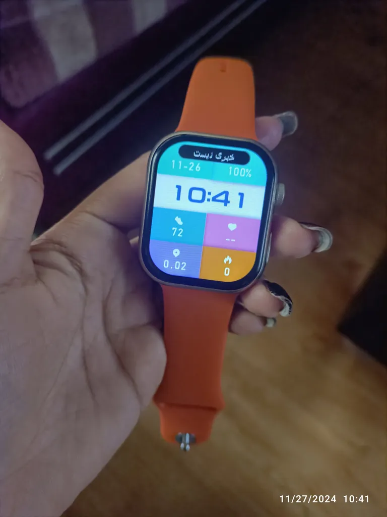 ساعت هوشمند ورنا مدل W45 Max with Airpod pro به همراه هدفون بلوتوثی