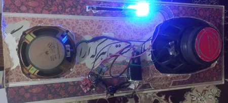 ماژول بلوتوث پخش خودرو و اسپیکر مدل 2023