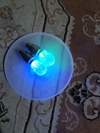 چراغ دوچرخه مدل اسکلت بسته 2 عددی