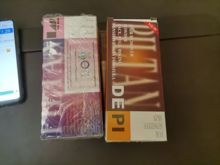 پودر موبر دپی مدل آپارتمانی با رایحه میوه مقدار 50 گرمی بسته 4 عددی