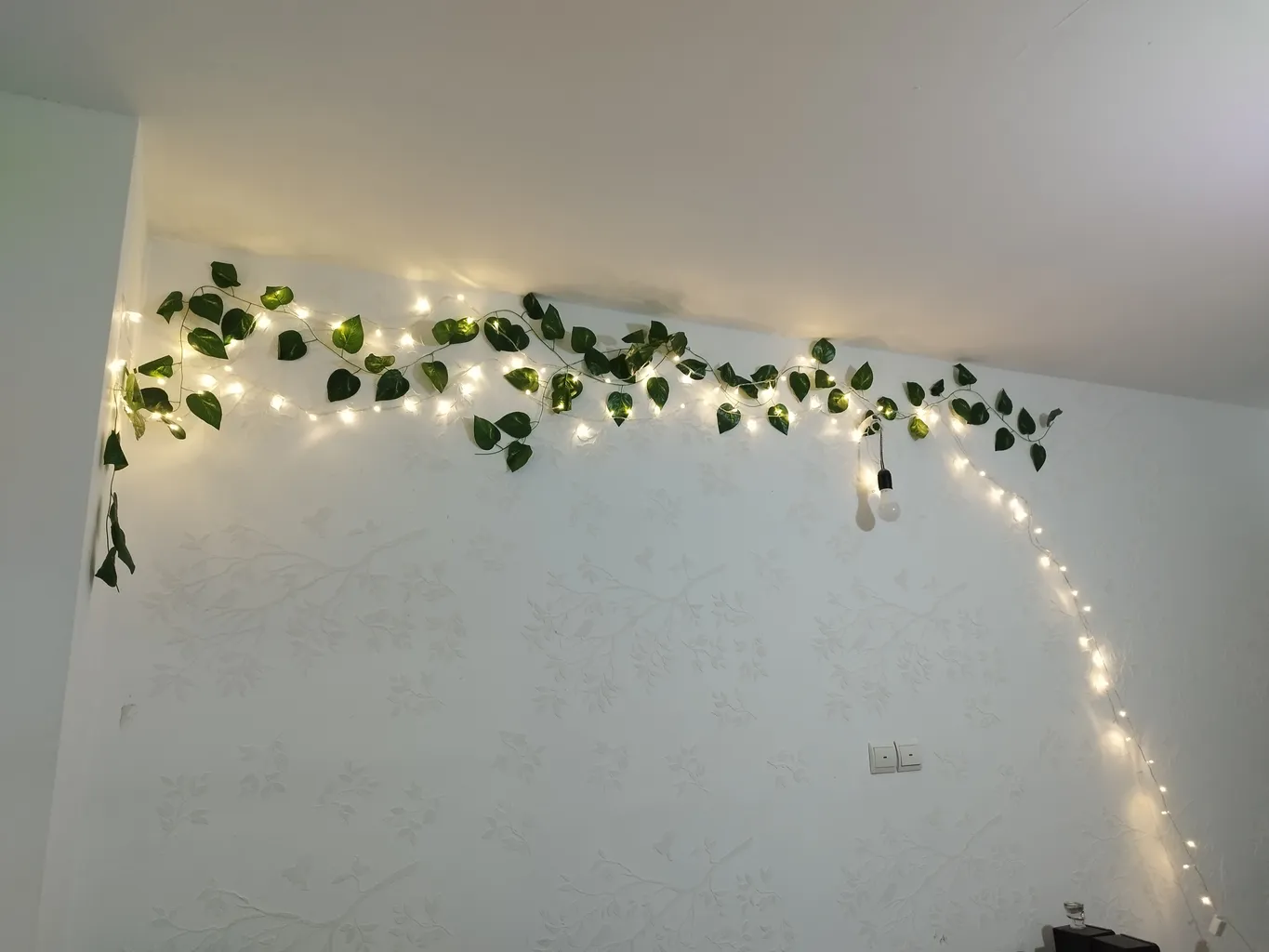 گل مصنوعی مدل  ریسه پتوس کد 3030 بسته 2 عددی