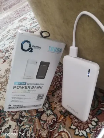 پاوربانک اکسیژن مدل OX110 ظرفیت 10000 میلی‌ آمپر ساعت