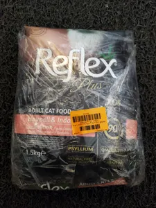 تجریه خرید غذای خشک گربه رفلکس پلاس مدل Hairball & Indoor وزن 1.5 کیلوگرم
