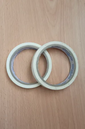 نوار چسب کاغذی کد AB16 عرض 2 سانتی متر بسته 2 عددی