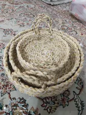 تجریه خرید سبد حصیر بافی کد hasir مجموعه 3 عددی