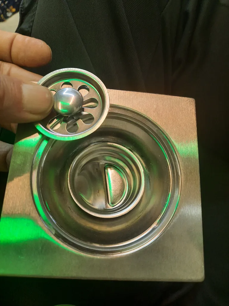 کف شور پاپیروس مدل استیل LUX