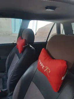 پشت گردنی صندلی خودرو تایپر مدل IR-Typer چرم سوزنی بسته 2 عددی