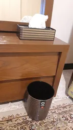 ست سطل و جای دستمال کاغذی کد 990003