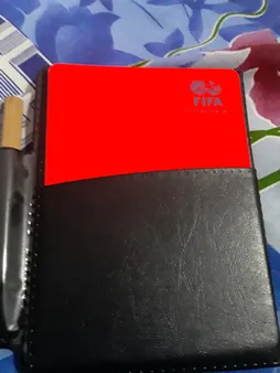 کارت داوری فوتبال طرح FIFA 56