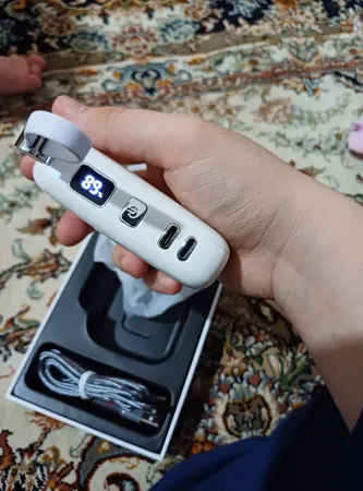 پاوربانک 22.5 وات هیسکا مدل HP-125PD ظرفیت 10000 میلی آمپر ساعت