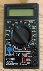 تجریه خرید مولتی متر دیجیتال ویلیون مدل DT830D