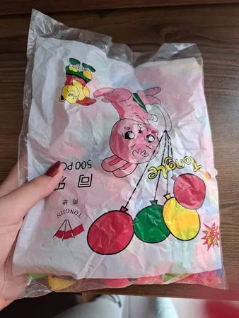 بادکنک آبی مدل واتربالن بسته ۵۰۰ عددی