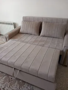 تجریه خرید مبل تختخواب شو 2 نفره اورنگ مدل ریلی پینار