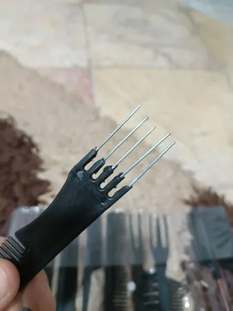 شانه مو کد 01 مجموعه 10 عددی