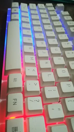 کیبورد گیمینگ جرتک مدل K358، سوئیچ ممبران، Full-Size، نورپردازی بک لایت