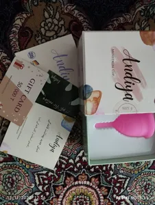 تجریه خرید کاپ قاعدگی آندیا مدل 1 سایز کوچک