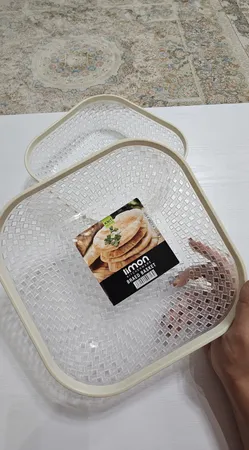 سبد نان و سبزی لیمون مدل بافت کد 2142