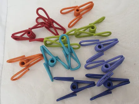 گیره لباس مدل pan200 بسته 12 عددی