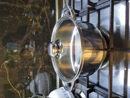 قابلمه پارس استیل مدل کف سه لایه کد 200 سایز 20