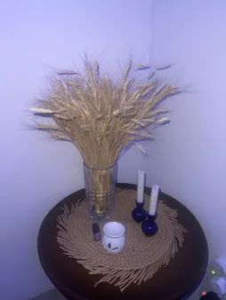 دسته گل خشک مدل خوشه گندم کد 20