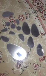 آینه مدل سنگ رودخانه