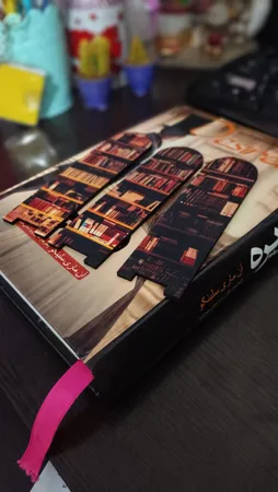 نشانگر کتاب لوکسینو مدل قفسه کتابخانه کد کتاب باز_963 مجموعه 3 عددی