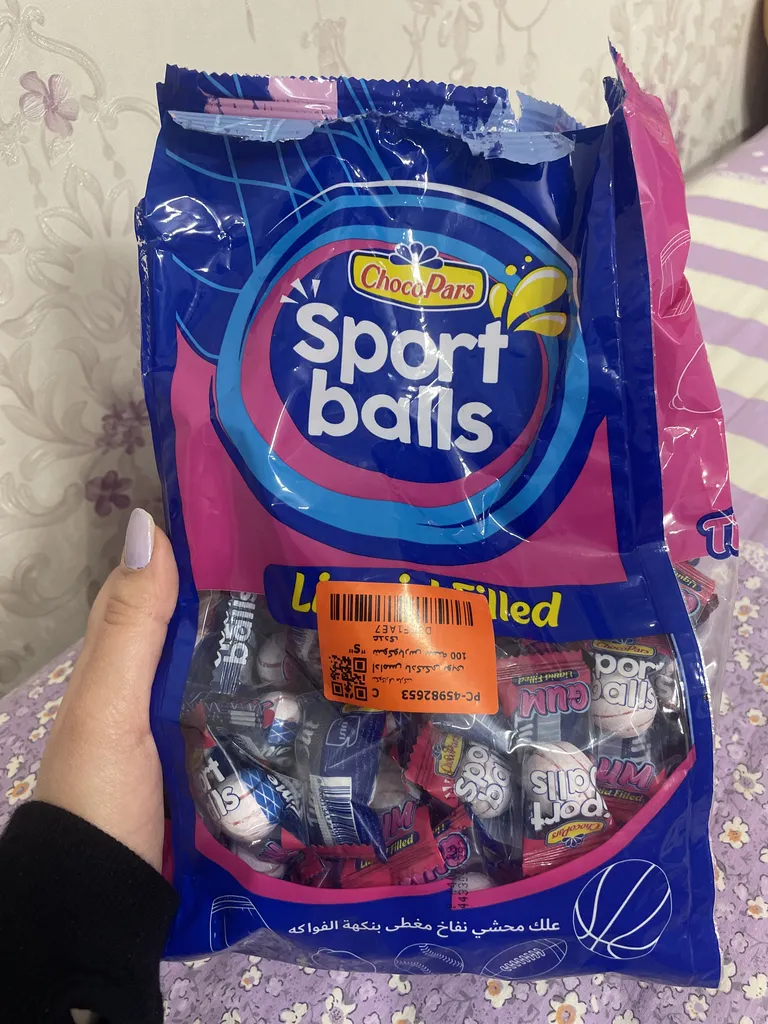 آدامس بادکنکی توپی شوکوپارس بسته 100 عددی