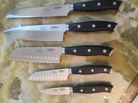 چاقو آشپزخانه جی فی نی کد 01 مجموعه 5 عددی