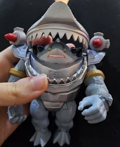 تجریه خرید اکشن فیگور پلی میتس مدل ارماگون لاکپشتهای نینجا