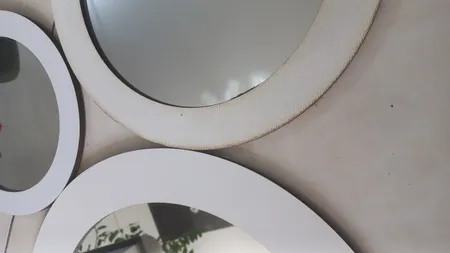 آینه مدل  گرد الف دلسا کد 432 مجموعه 3 عددی