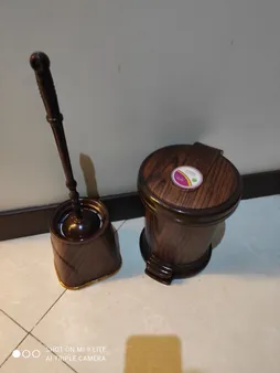ست سطل زباله و فرچه مدل Shida20-2