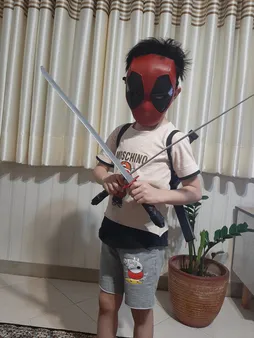 ست ایفای نقش ماسک و شمشیر طرح ددپول مدل آتا