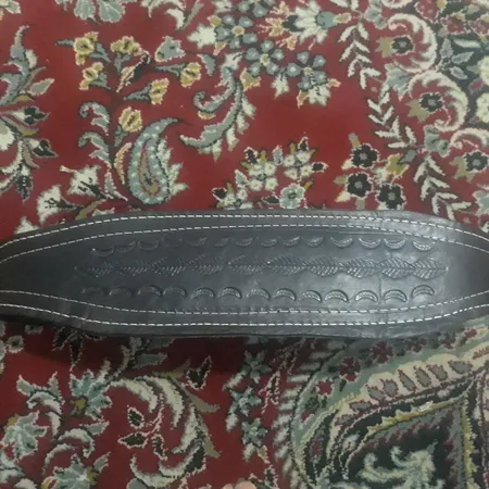 کمربند ورزشی چرم طبیعی مدل 01