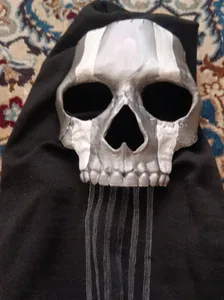 تجریه خرید ماسک ایفای نقش مدل گوست طرح بازی کال آف دیوتی