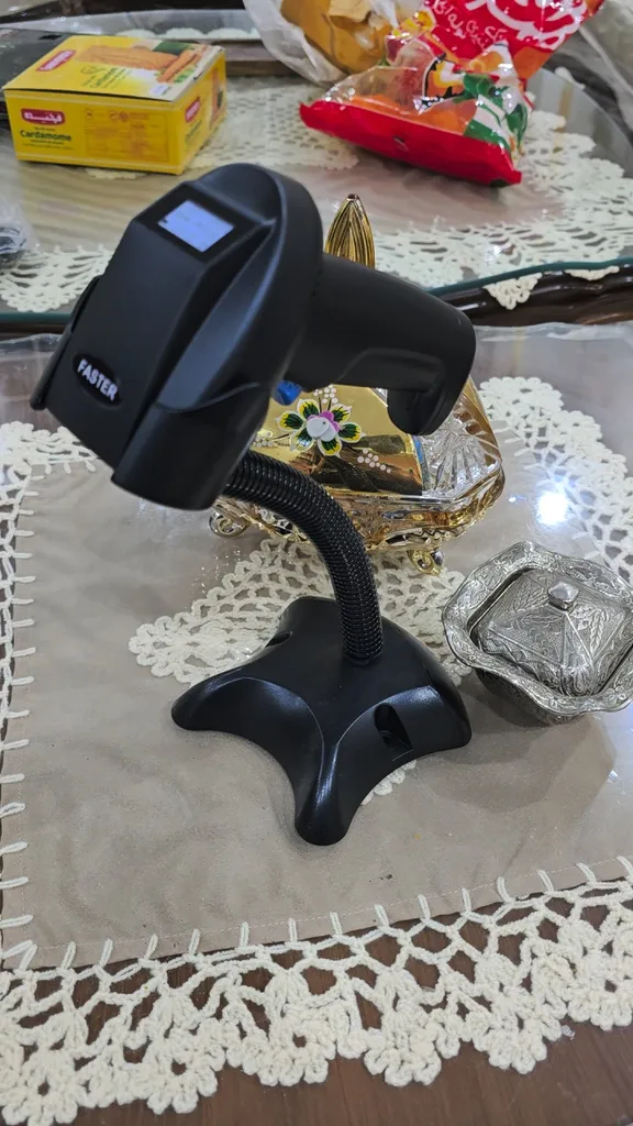 بارکد خوان سه بعدی فستر مدل Ultra Power کد Ai-V4 به همراه پایه