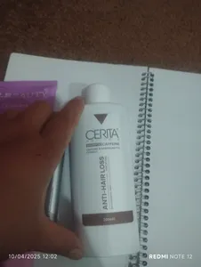 تجریه خرید شامپو ضد ریزش مو سریتا مدل کافئین مناسب موهای چرب حجم 200 میلی لیتر