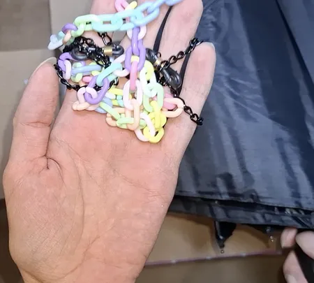 بند عینک زنانه مدل زنجیر کد 04