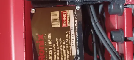 دستگاه اتو لوله سبز رونیکس مدل NIX-4401 مجموعه 14 عددی