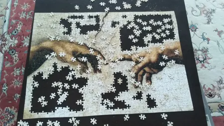 پازل 1000 تکه ریکوردی طرح آفرینش کد 150