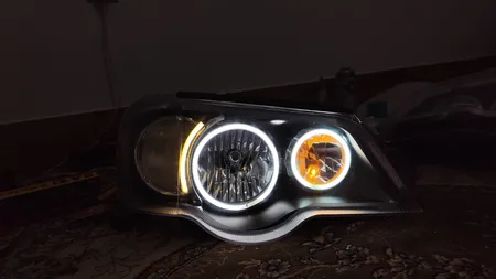 حلقه نئون چراغ مدل pri132w  مناسب برای پراید 132مجموعه چهار عددی