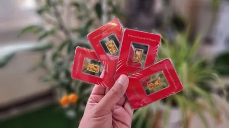 شمش طلا 24 عیار ایران‌ شمش بسته 4 عددی