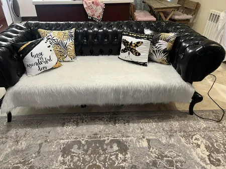 شال مبل مدل خز سایز 180x100 سانتی متر