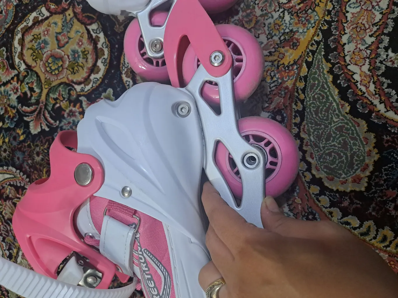 اسکیت کفشی مدل استریت tsma به همراه کلاه و لوازم ایمنی اسکیت